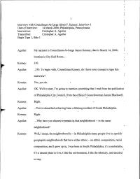 James Kenney Interview Transcript.Pdf