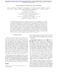 Understanding Tissue-Specific Gene Regulation