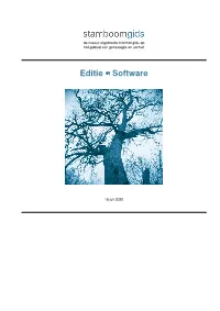 Editie Software