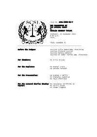 Taylor Trial Transcript