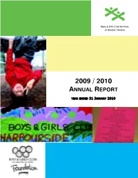 2009 / 2010 Annual Report