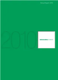 Annual Report 2010 Financial Highlights