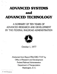 Advanced Systems Advanced Technology