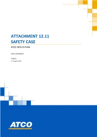 Attachment 12.11 Safety Case Atco 2020‐24 Plan