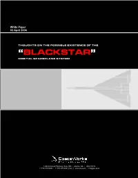 “Blackstar” Orbital Spaceplane System