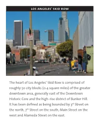 Skid Row's Population
