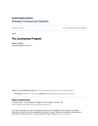 The Journeyman Program