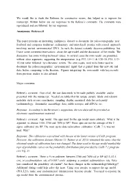 We Would Like to Thank the Referees for Constructive Review, That Helped Us to Improve the Manuscript