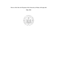 Fine Art Programs of the University of Maine at Presque Isle