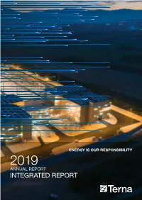 Integrated Report Terna S.P.A