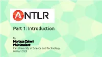Part 1: Introduction