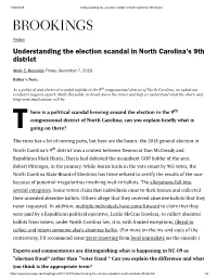 Understanding the Election Scandal in North Carolina's 9Th District