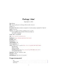 Xfun: Supporting Functions for Packages Maintained by 'Yihui Xie'