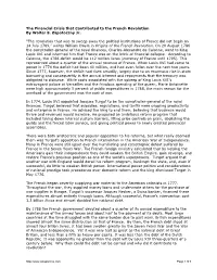 The Financial Crisis That Contributed to the French Revolution by Walter S