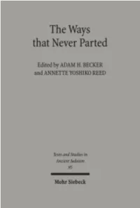 The Ways That Never Parted