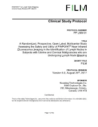 Clinical Study Protocol PP LNM 01