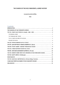 Contents INTRODUCTION