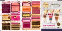 Eat in Menu Ice Cream Latte