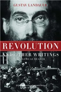 Revolution and Other Writings: a Political Reader