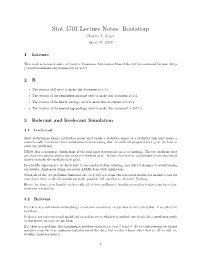 Stat 3701 Lecture Notes: Bootstrap Charles J