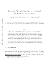 Traversable Thin-Shell Wormhole in the Novel 4D Einstein-Gauss-Bonnet Theory