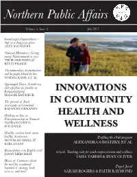 An Inuit-Led Strategy for Monitoring and Responding to the Impacts of Environmental Change on Health and Wellbeing in Rigolet, Nunatsiavut