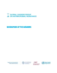 Biographies of the Members