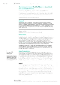 Chondrosarcoma of the Skull Base: a Case Study and Literature Review