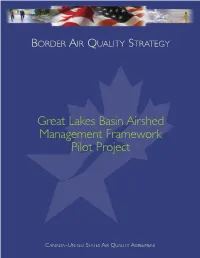 Great Lakes Basin Airshed Management Framework Pilot Project