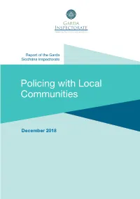 Policing with Local Communities
