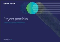 Project Portfolio Infrastructure Construction Division