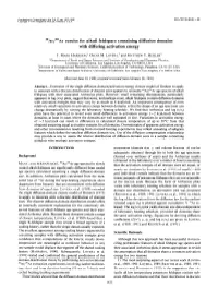 40Ar/39Ar Results for Alkali Feldspars Containing Diffusion Domains with Differing Activation Energy