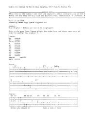 Before You Accuse Me Tab by Eric Clapton