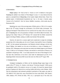 Chapter 1: Geographical Set-Up of the Study Area