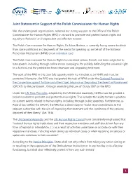 Joint Statement in Support of the Polish Commissioner for Human Rights