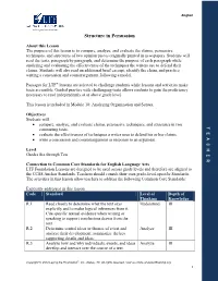 Structure in Persuasion
