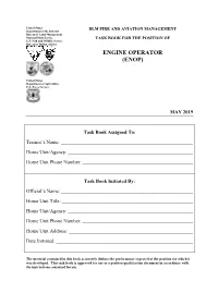 ENOP Position Task Book
