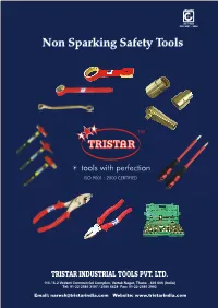 Non Sparking Safety Tools Tools with Perfection