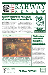 The Rahway Review Fall 2008