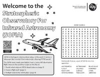 The Stratospheric Observatory for Infrared Astronomy
