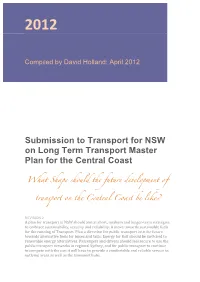 Compiled by David Holland: April 2012