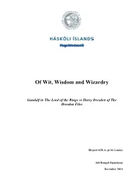 Of Wit, Wisdom and Wizardry