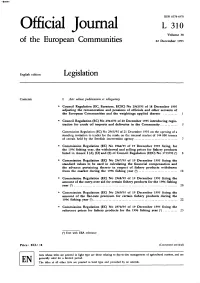 Official Journal L 310 Volume 38 of the European Communities 22 December 1995