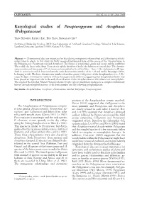 Polygonaceae) Tian Xinmin, Ruirui Liu, Bin Tian, Jianquan Liu*