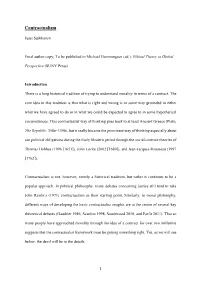 Contractualism