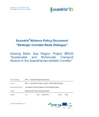 Strategic Node Dialogue Policy Document