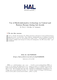 Use of Hydroinformatics Technology in Central and Eastern Europe During Last Decade K