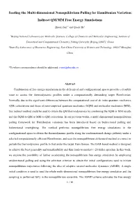 Seeding the Multi-Dimensional Nonequilibrium Pulling for Hamiltonian Variation