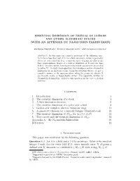 Essential Dimension of Moduli of Curves and Other Algebraic Stacks (With an Appendix by Najmuddin Fakhruddin)