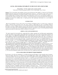 Local and Global Instability of Buoyant Jets and Plumes